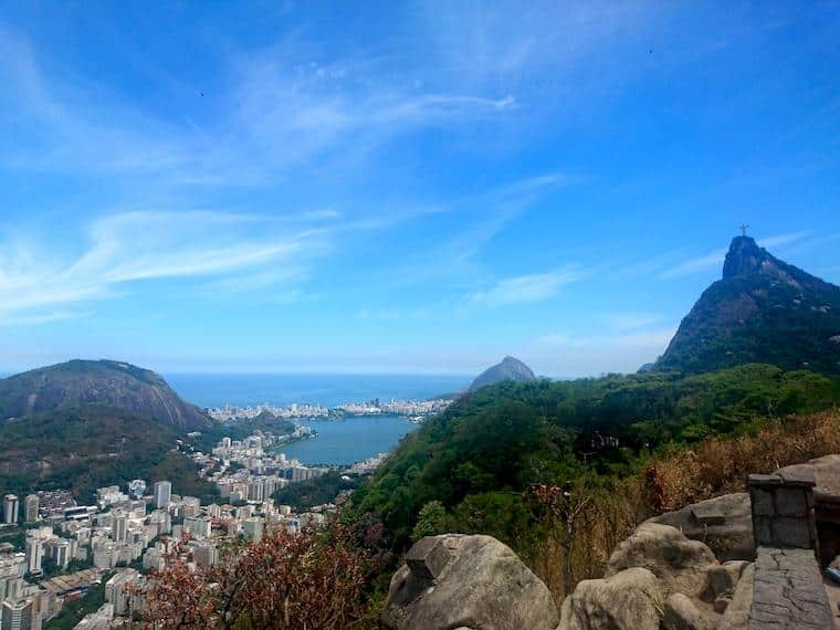Mirante Dona Marta, no Rio de Janeiro: vista grátis do Cristo
