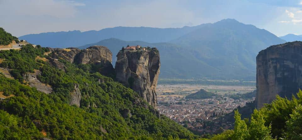 Onde ficar em Meteora Grécia Visão geral