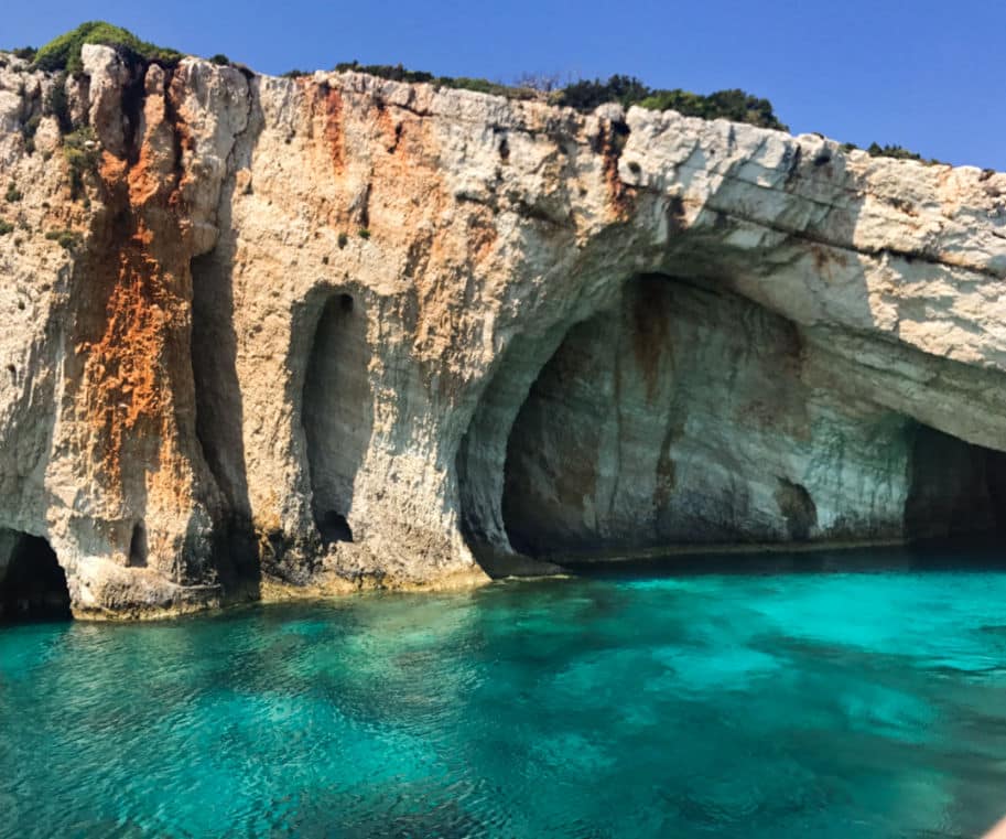 Mar em Zakhyntos Roteiro pela Grecia