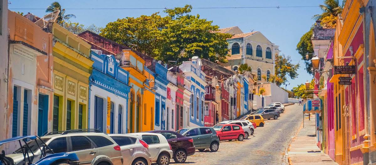 Ladeiras do centro histórico de Olinda