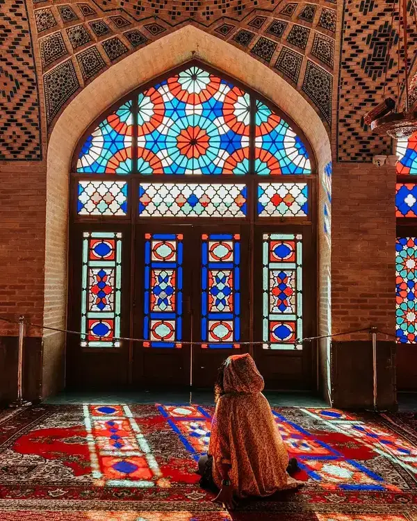 Mesquita Rosa em Shiraz, Irã