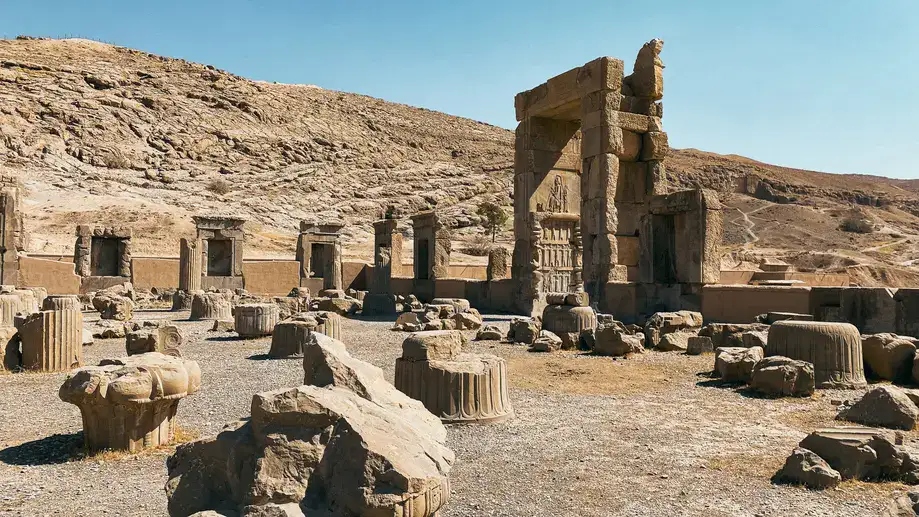 Ruínas de Persépolis, no Irã