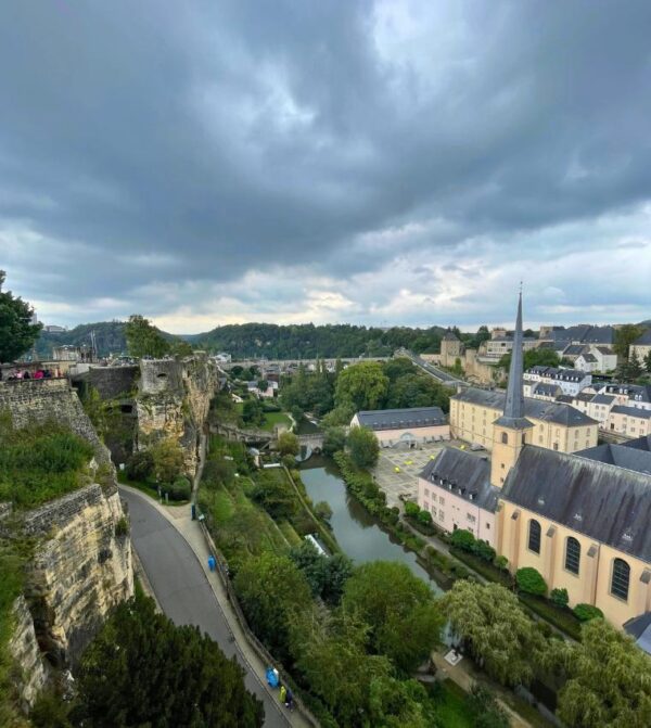 vista das casamatas em luxemburgo
