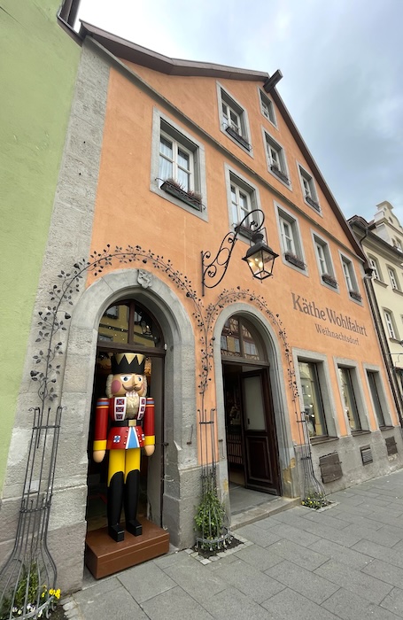 loja de natal em rothenburg ob der tauber