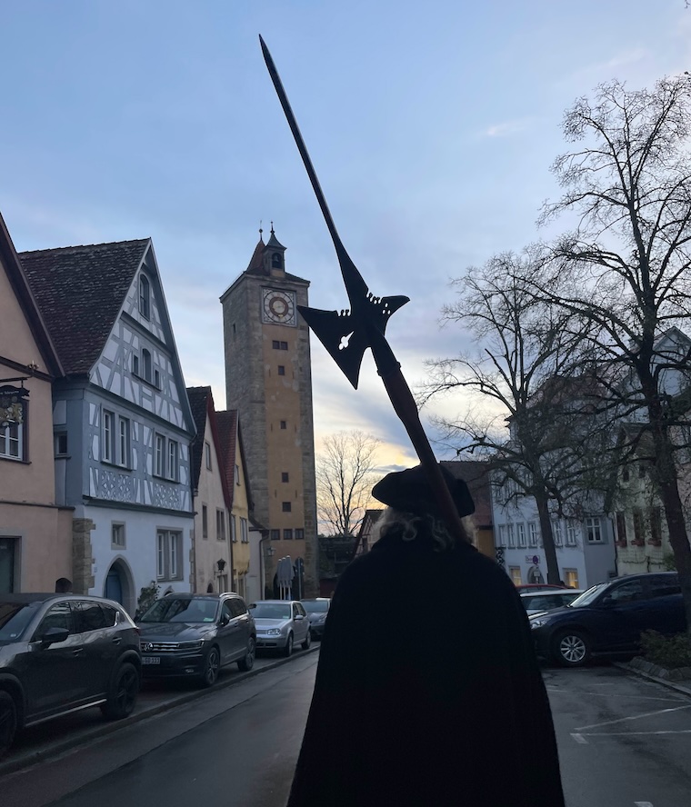 tour do vigia noturno rothenburg