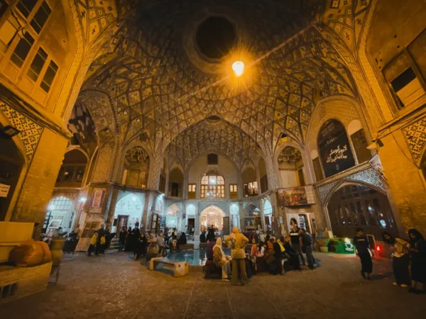 Caravansarai no Bazar de Kashan