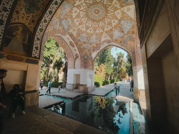 Pavilhão do Jardins de Fin, em Kashan, Irã