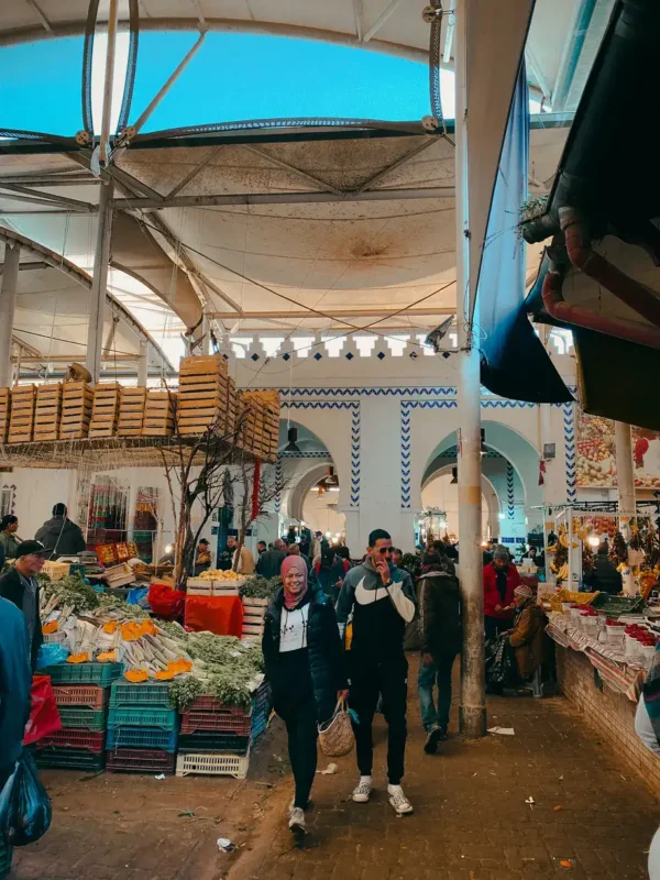 Mercado central de Túnis