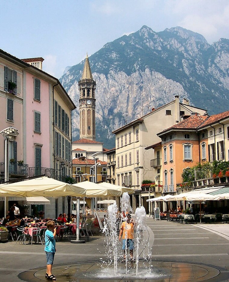 Lecco no Lago de Como