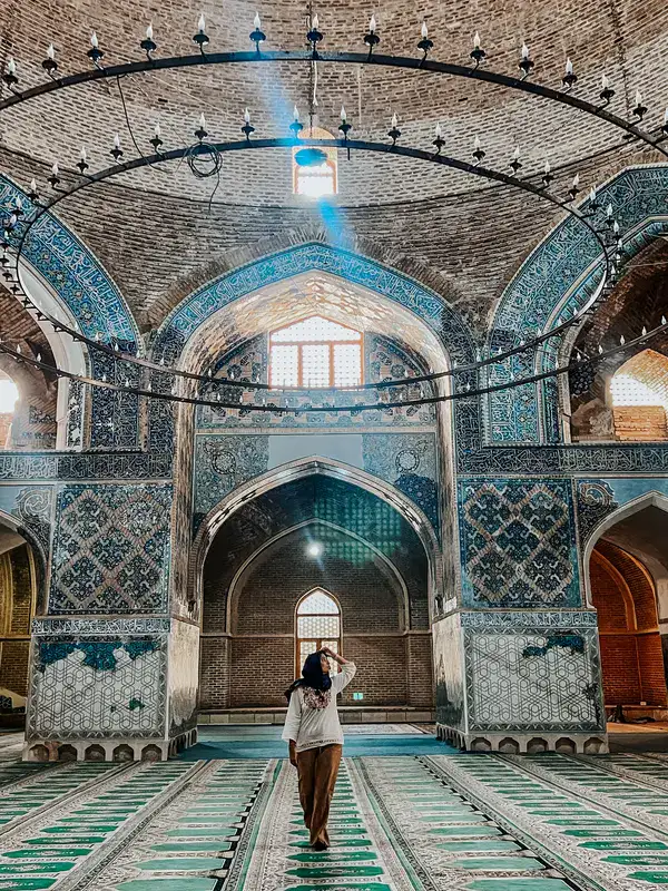 Mesquita azul em Tabriz irã