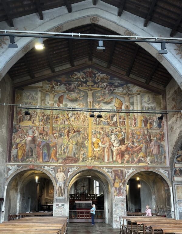 Afrescos da Igreja de Santa Maria degli Angioli em Lugano