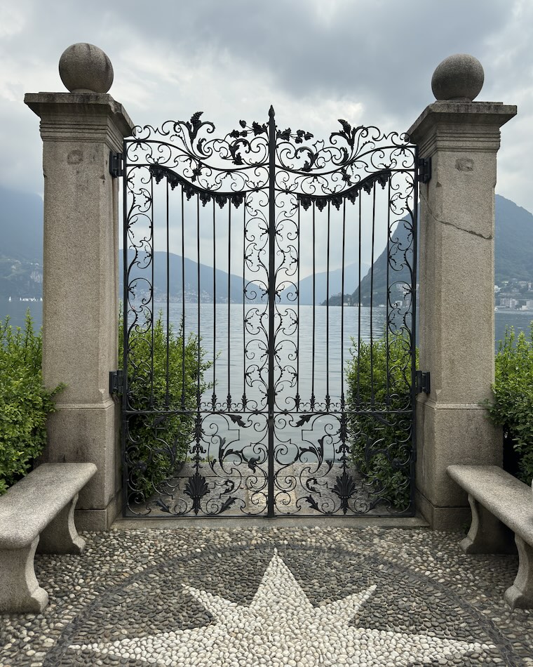 pontos turisticos de lugano vista do lago no parque ciani